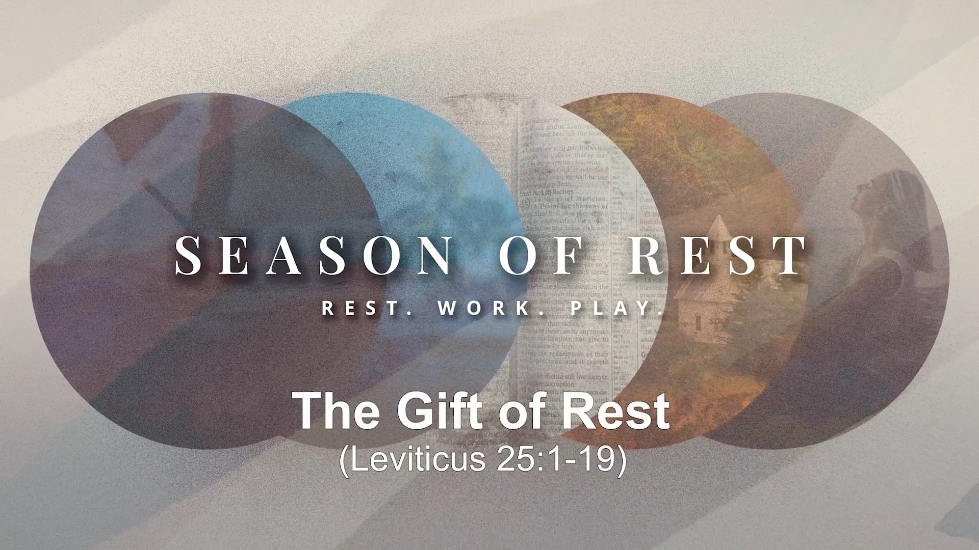 Season of Rest Week 4 | Scott Johnson on The Gift of Rest (Leviticus 25:1-19)