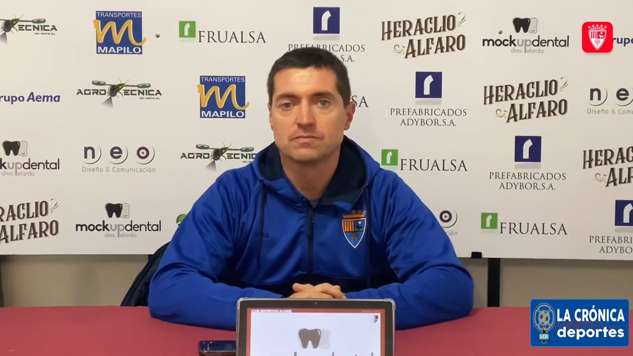 UNAI MENDIA (Entrenador Teruel) CD Alfaro 0-1 CD Teruel / Jor. 14 - Segunda Rfef / Gr 2