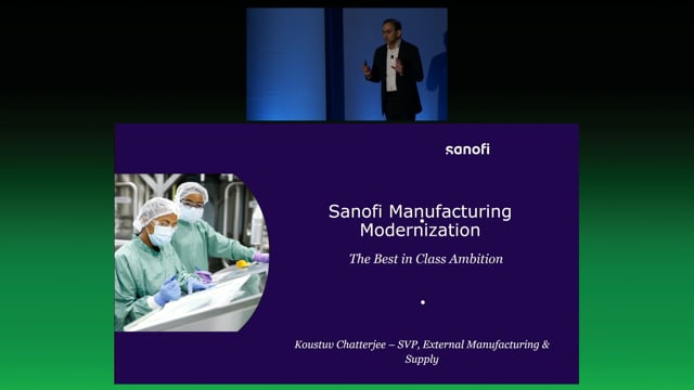 Sanofi Manufacturing Modernization – The Best in Class Ambition