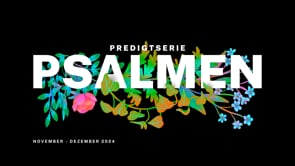 Psalmen #4 - Warum Psalm 88?