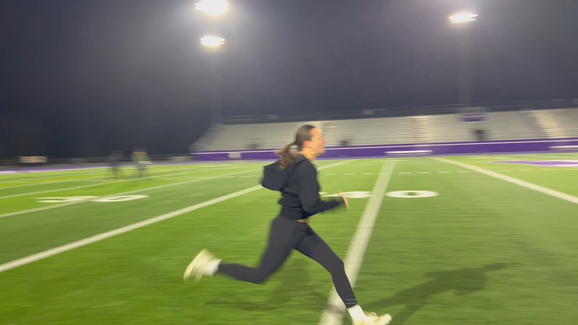 Watch samantha hopkins's 40 Yard Dash: 5.34 seconds