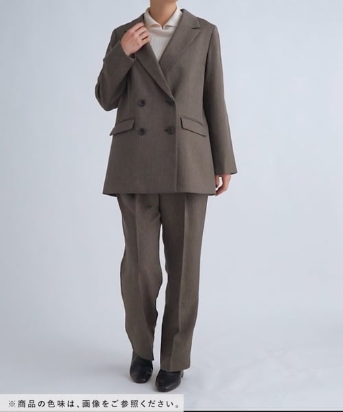 MATINEE LINE/ウールライクストレートパンツ/152740 | [公式