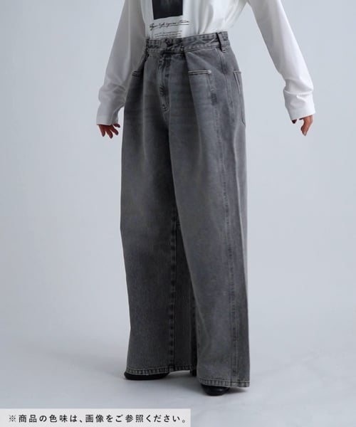 クリーニング処理済み
Phenix フェニックス パンツ 2段階サイズ調整可能]アジャストワイドデニム | [公式