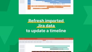 Refresh a Timeline Imported from Jira | Office Timeline