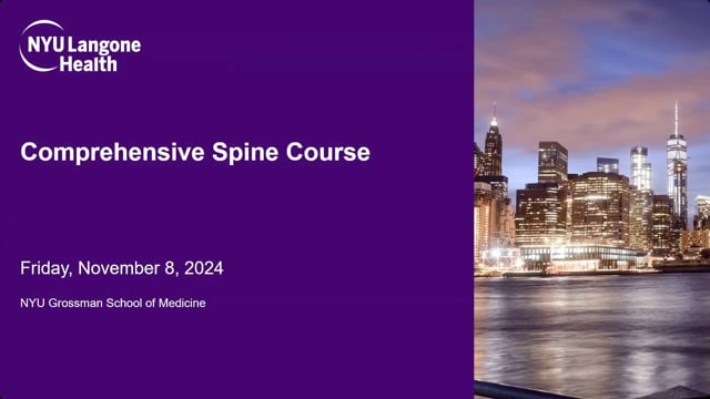 2024 Comprehensive Spine Course