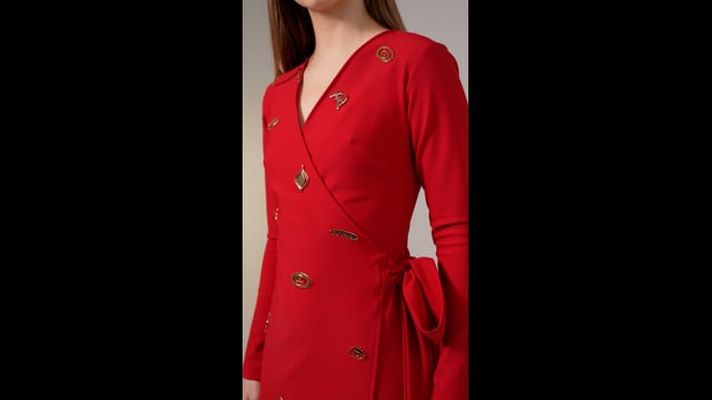 Wrap Dress Vulva