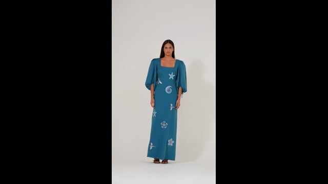 Vestido Longo Netuno