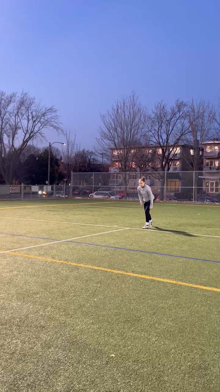 Watch émilie papillon's 10 Yard Dash: 1.8 seconds