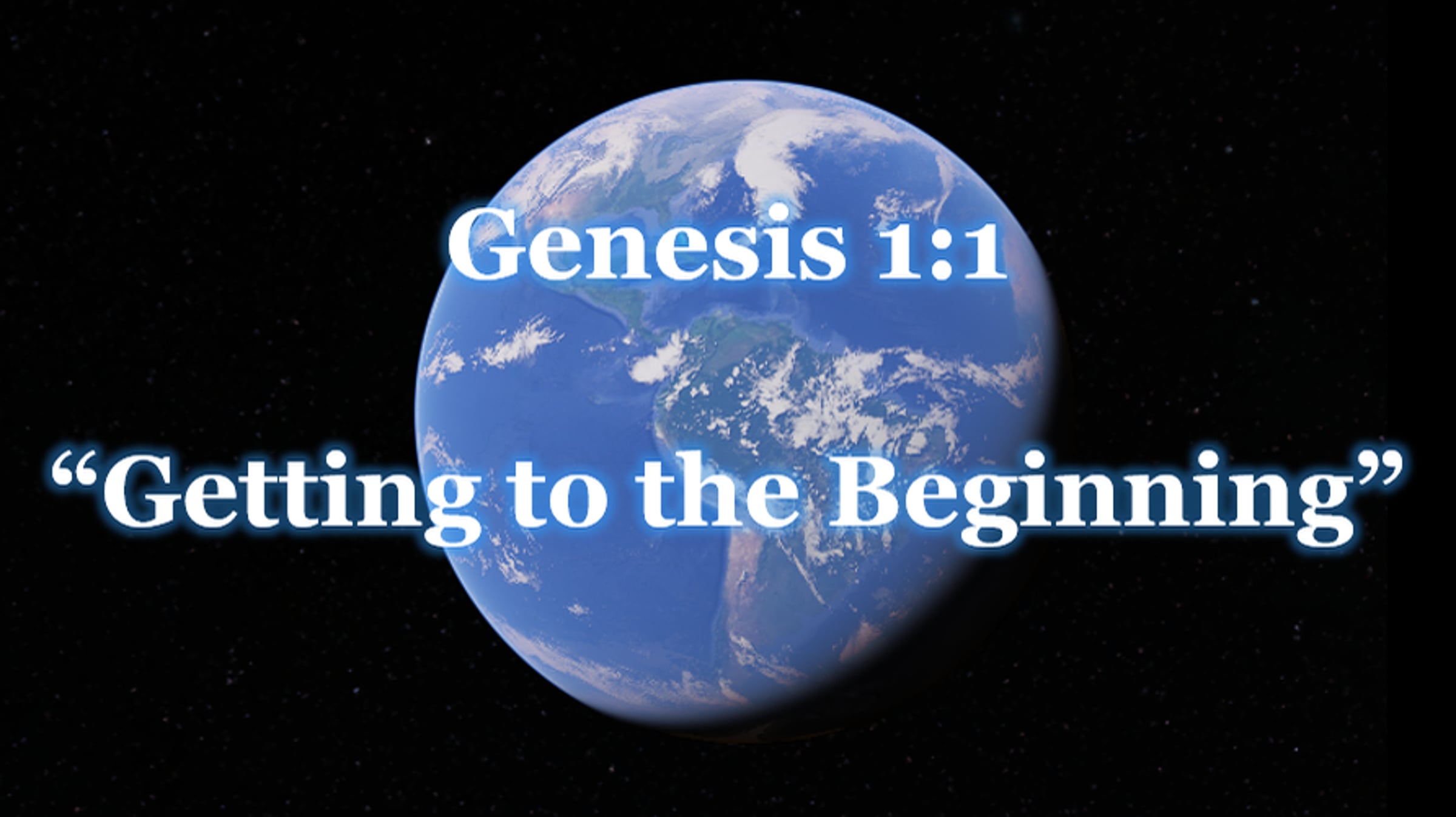 Genesis 1:1 