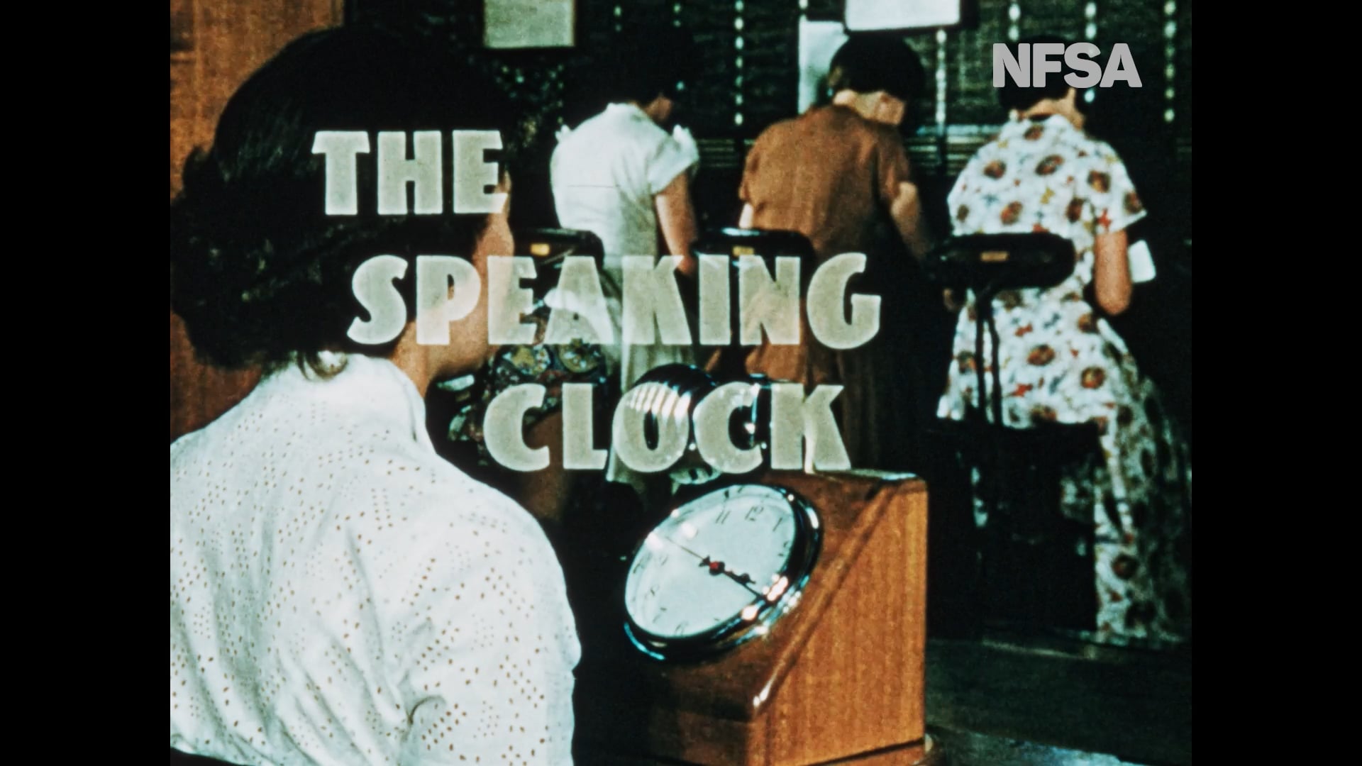 The Speaking Clock | NFSA