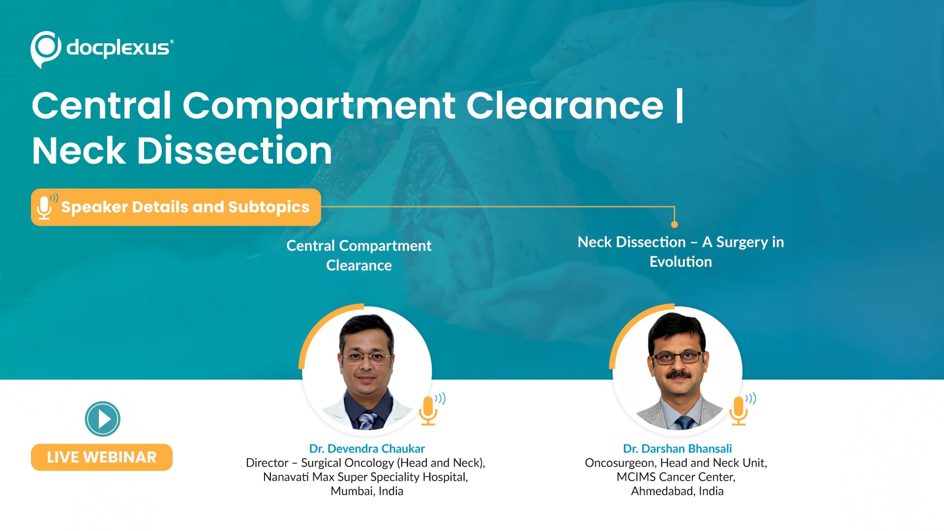 Central Compartment Clearance | Neck Dissection