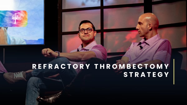 Refractory thrombectomy strategy