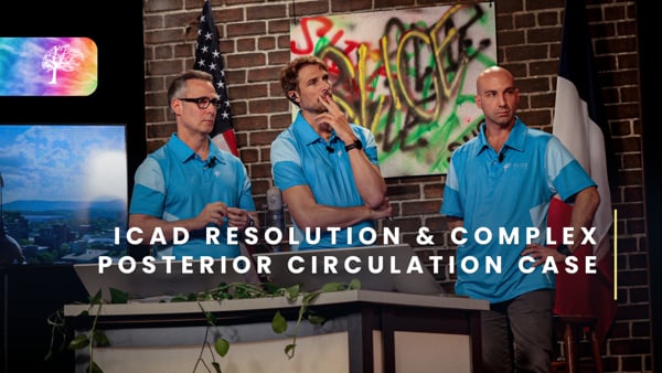 ICAD resolution & complex posterior circulation case