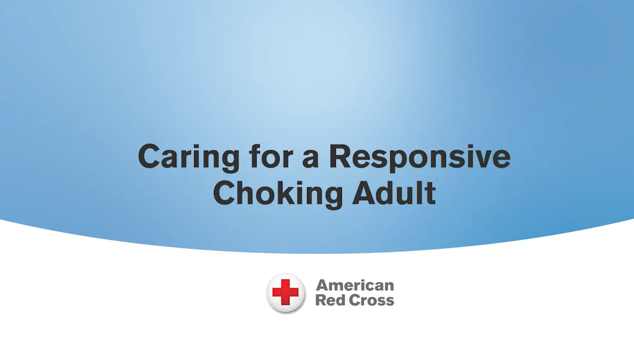 What to Do When an Adult is Choking (Responsive)