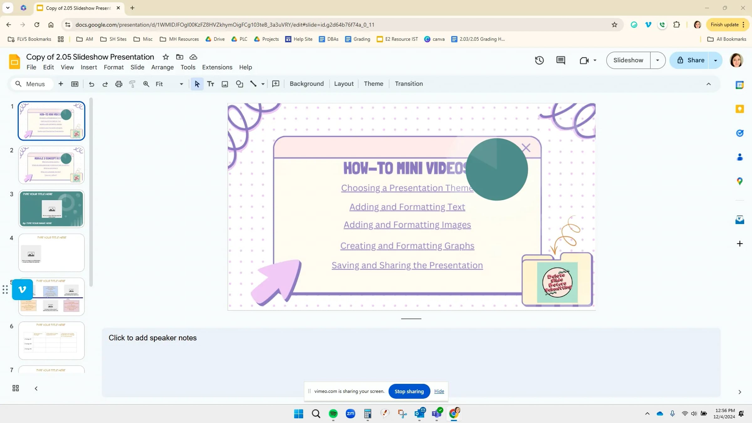 Adding and Formatting Text in Google Slides | Videos & Movies on Vimeo