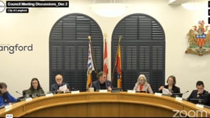 Council Meeting, Dec. 2nd 