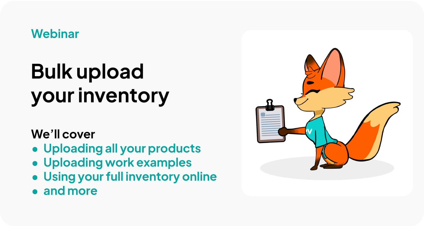 ▶️ Webinar Replay: Bulk upload your inventory!