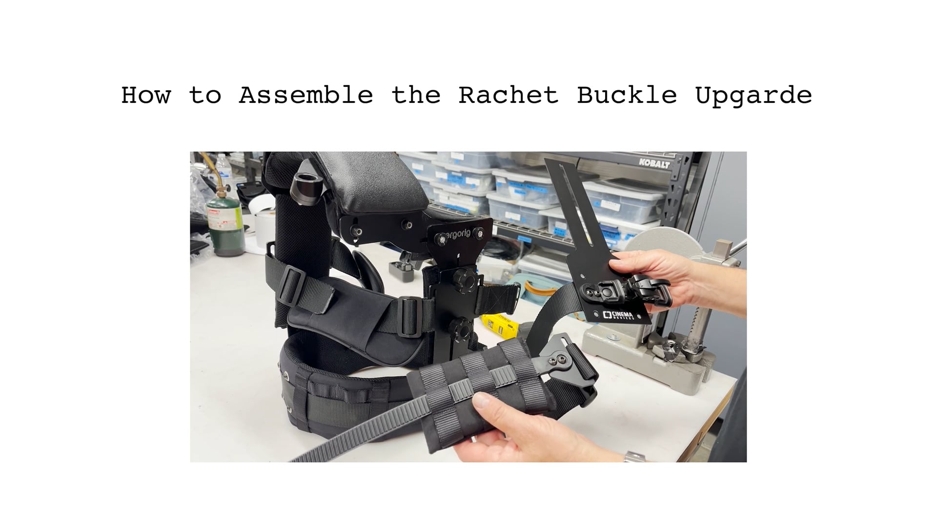 Ratchet Belt Upgrade Install
