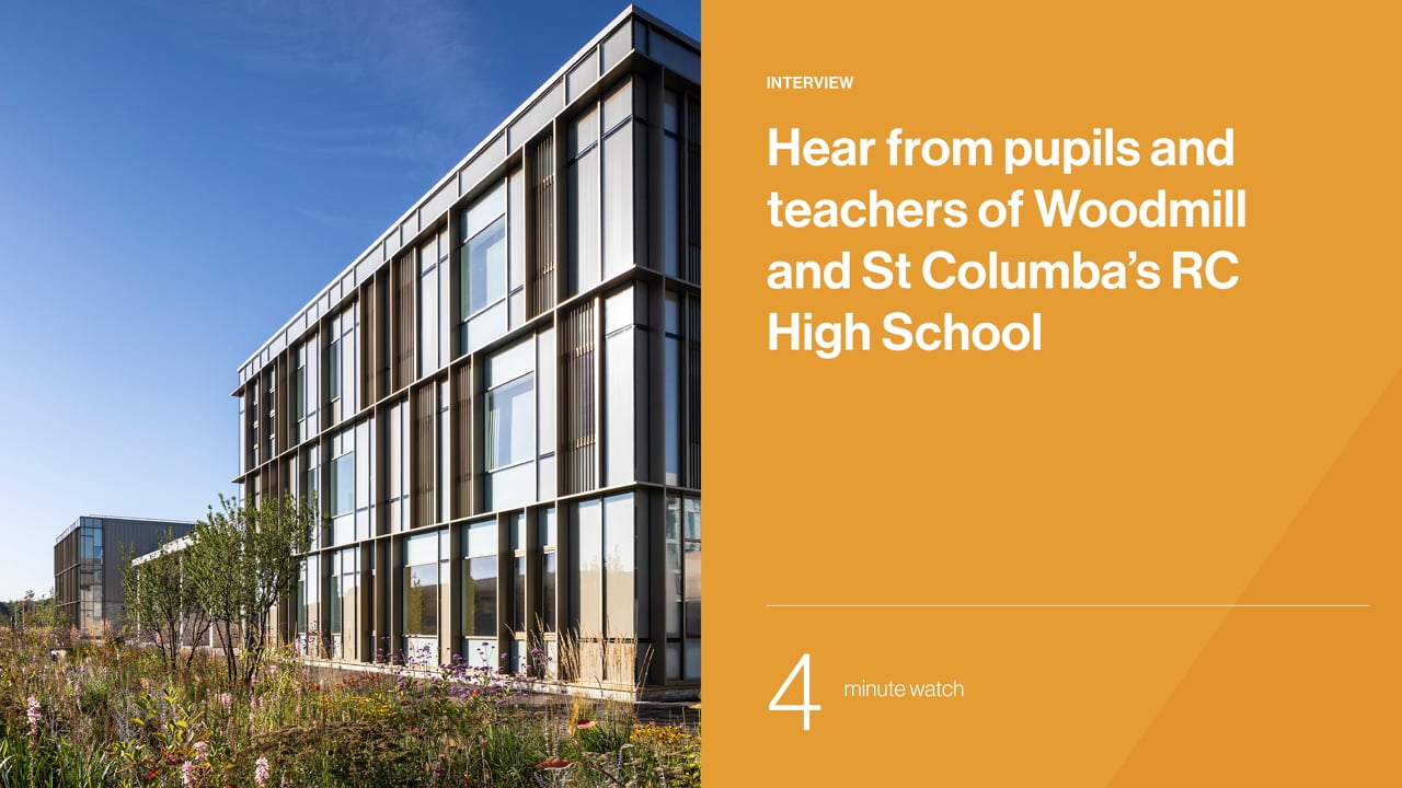 Shaping success: Hear from pupils and teachers of Woodmill and St Columba's RC High School