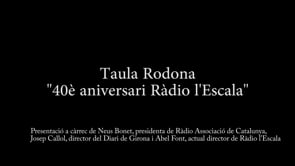 Conferència: 40 anys de Ràdio l'Escala