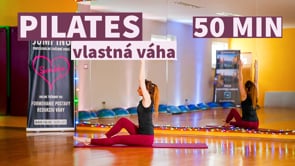 PILATES na doma vlastná váha 50 MIN (P24) | foto