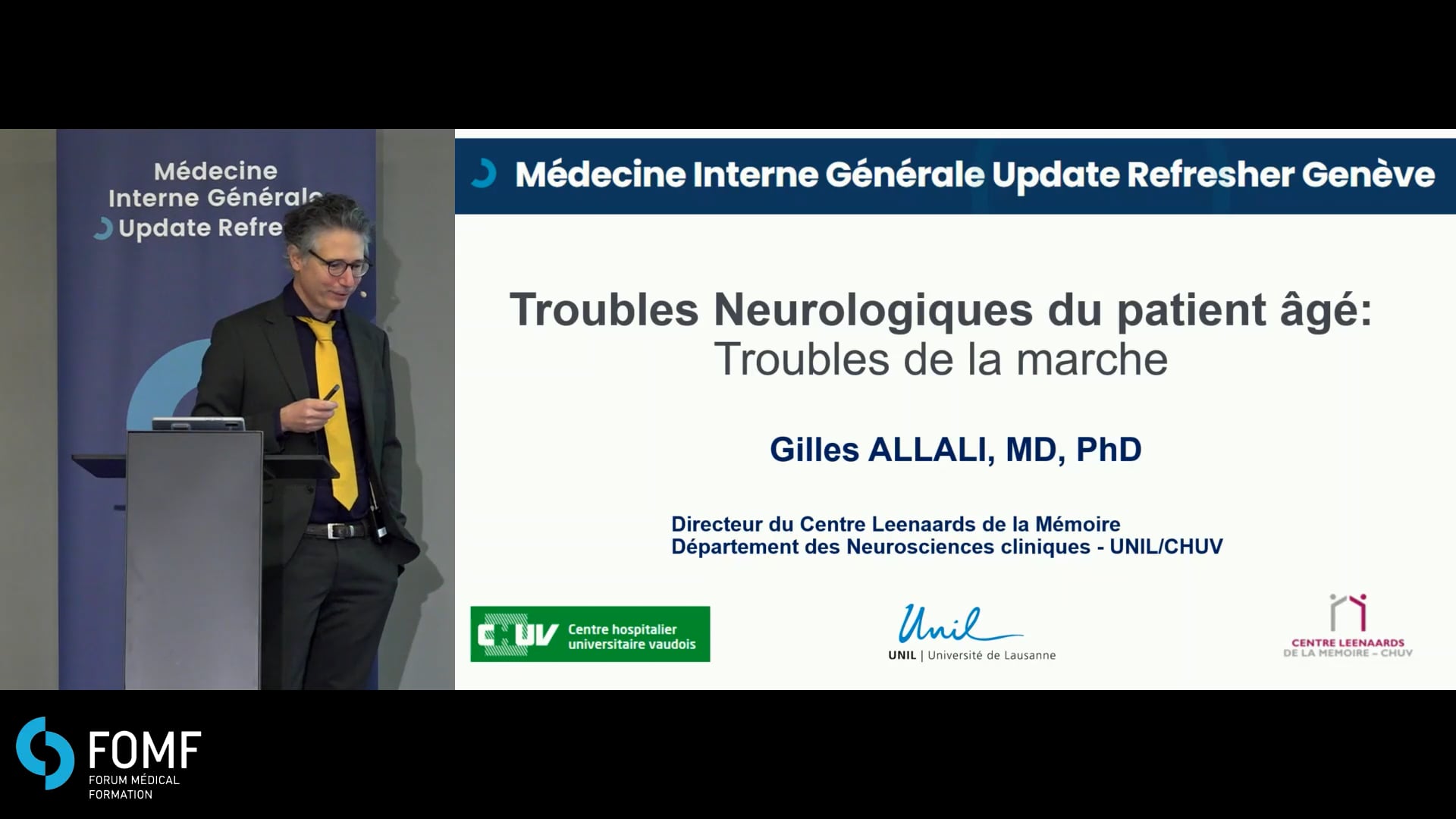 Troubles neurologiques du patient âgé - Troubles de la marche