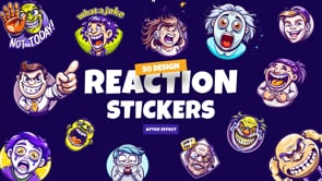 Animated Reaction Stickers, an Emoji Icon by Prosymbols (Thumbnail 4 of 4)