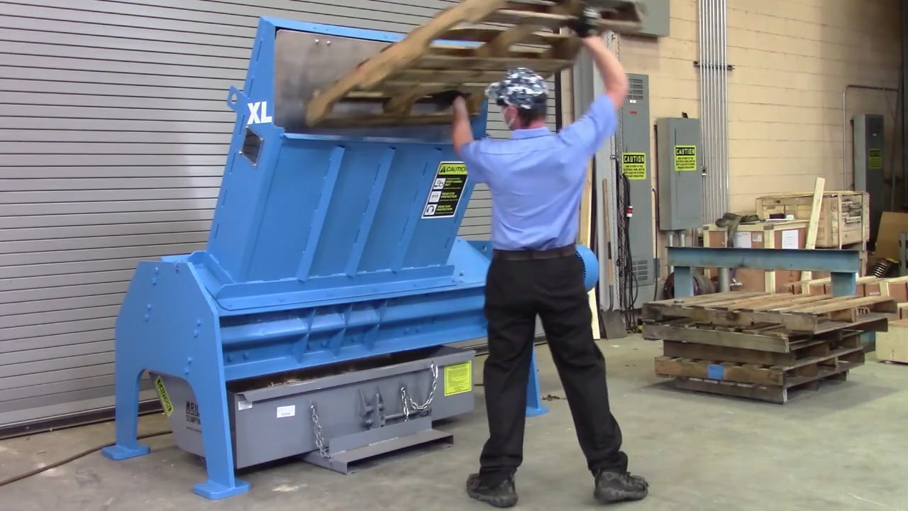 Watch: TASKMASTER® XL Pallet Shredder
