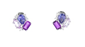 1.75 ct. t.w. Multi-Gemstone Earrings in Sterling Silver