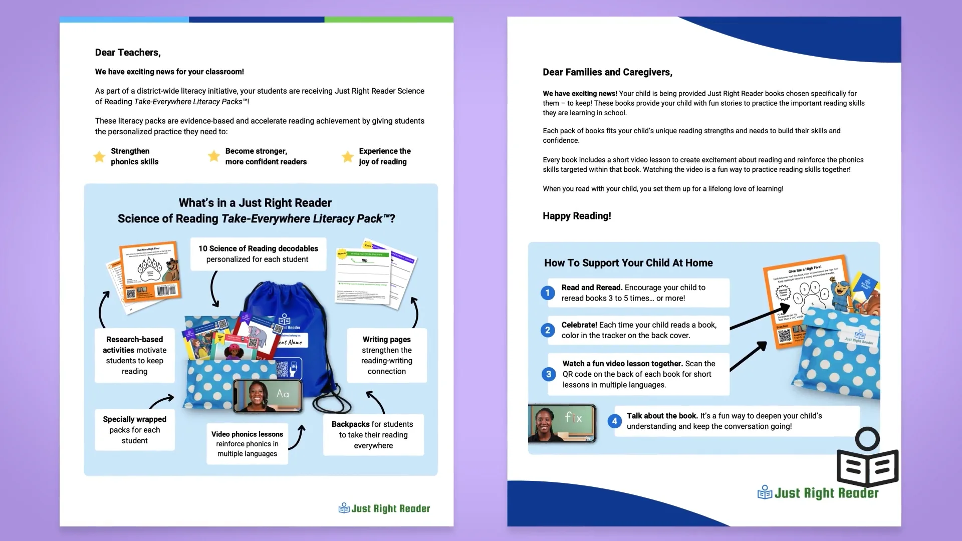 Unboxing Your Science of Reading Take-Everywhere Literacy Packs