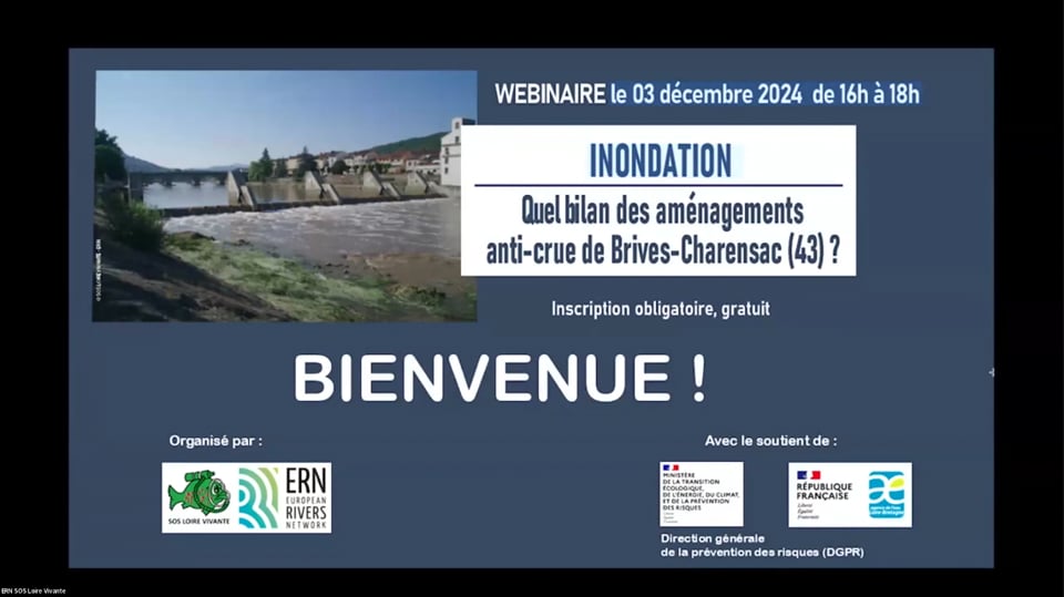 Webinaire Inondation - Quel bilan des aménagements anti-crue de Brives-Charensac (43)