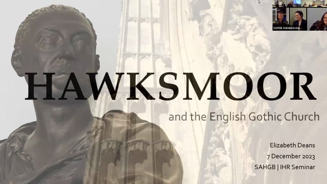 Hawksmoor and the English Gothic Church