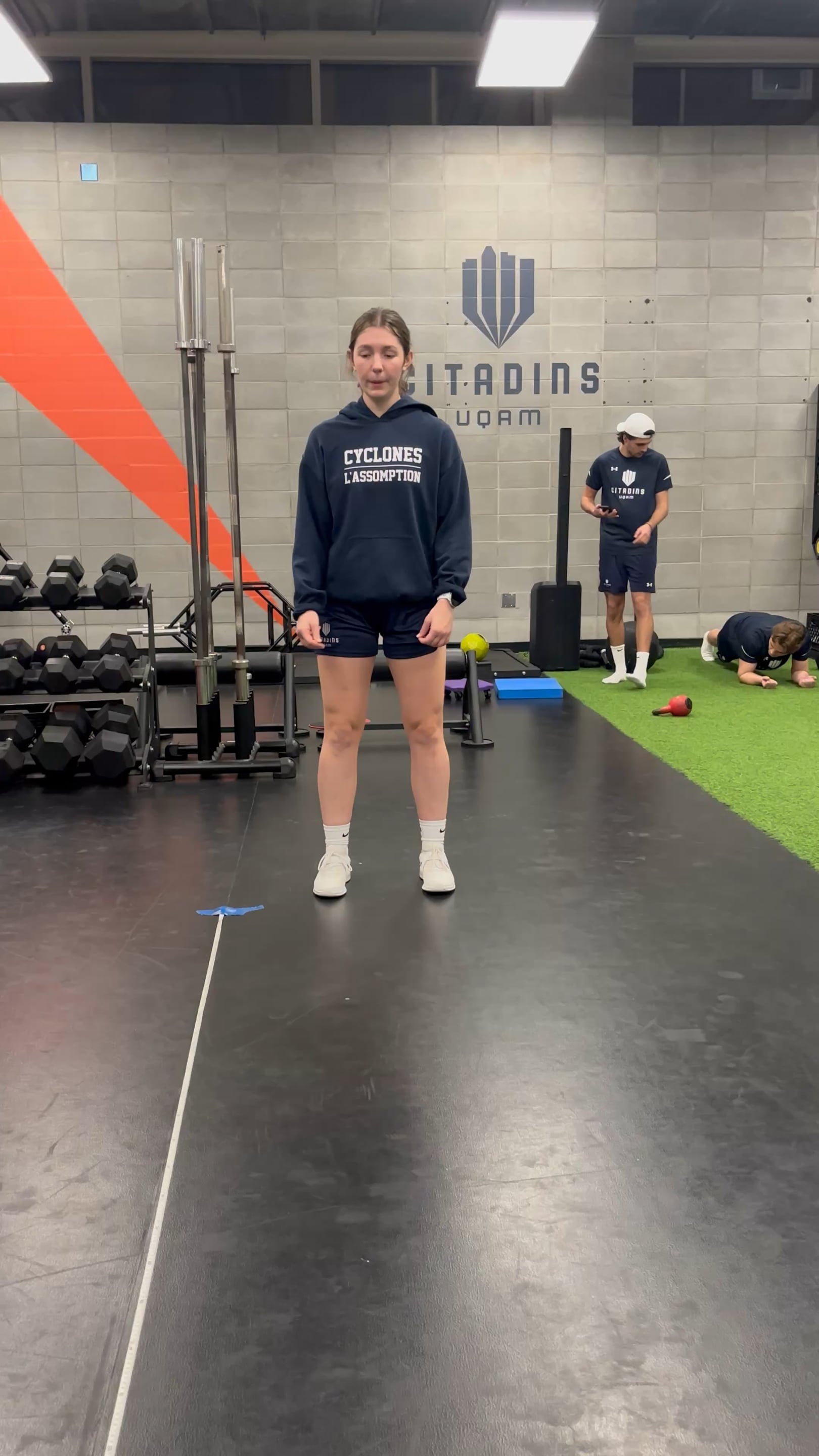 Watch mariane lebrun's Broad Jump: 82.68 inches
