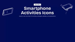 Animated Smartphone Activities Icons, an Outline Icon by Vectors Market (Thumbnail 3 of 3)
