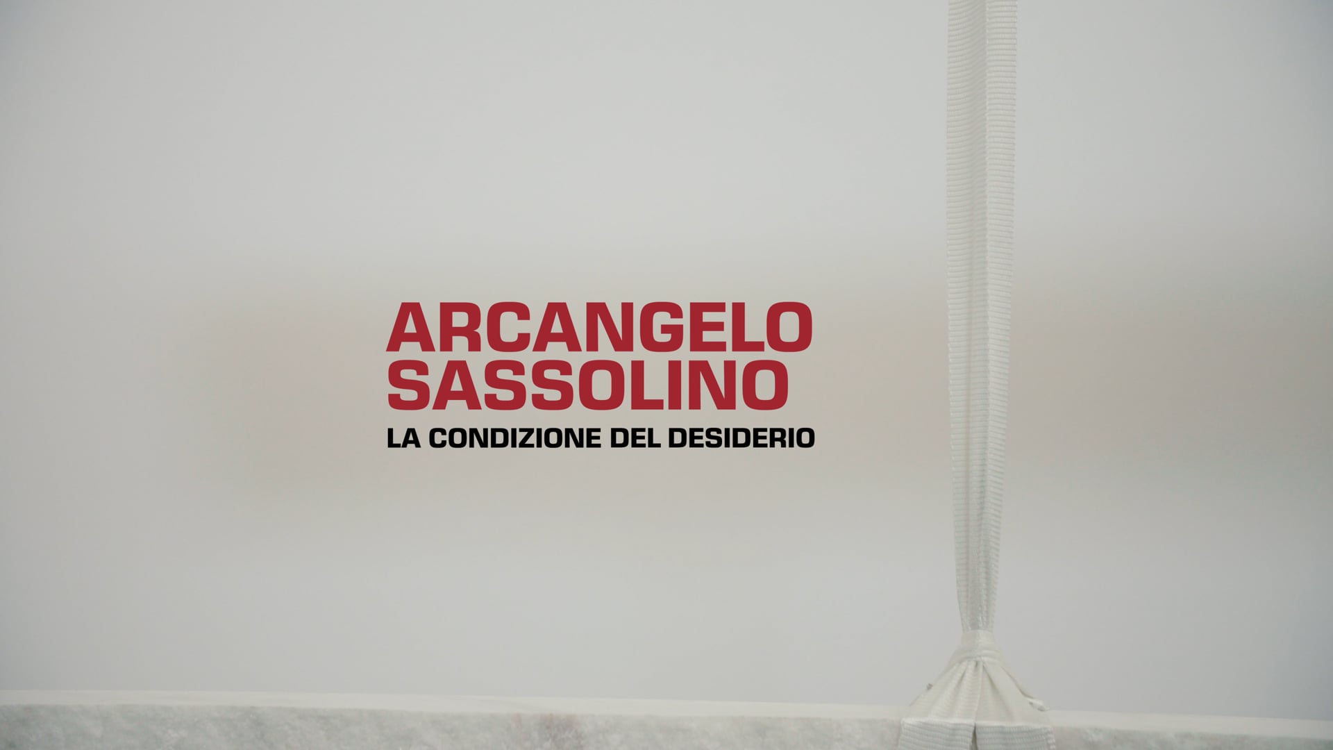 Arcangelo Sassolino - La condizione del desiderio (2024)