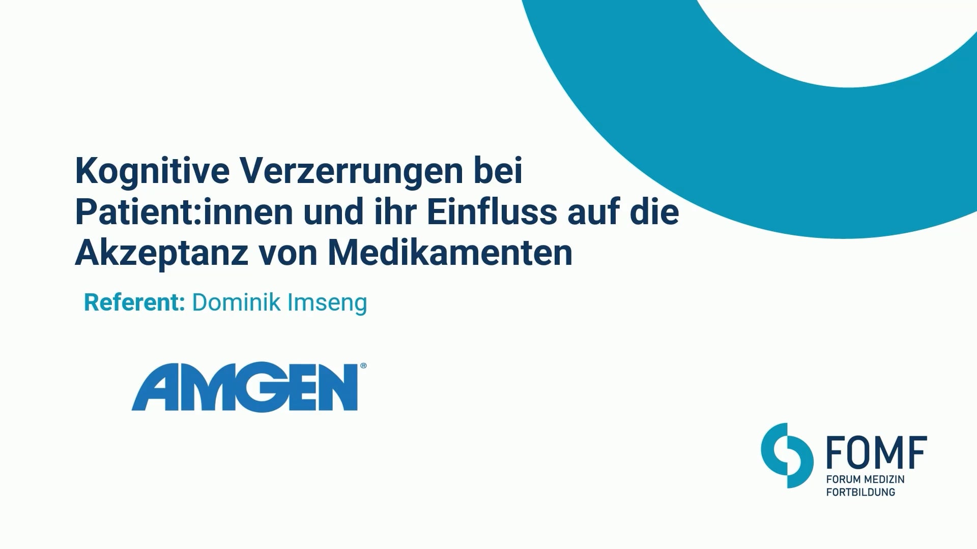 Kognitive Verzerrungen bei Patient:innen und ihr Einfluss auf die Akzeptanz von Medikamenten