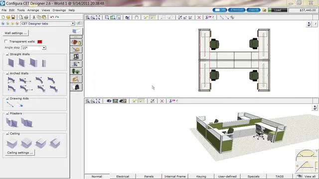 Navigating in CET Designer