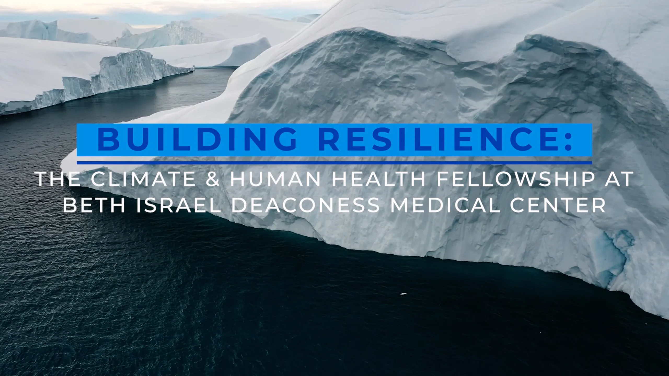 BIDMC Climate and Human Health Fellowship