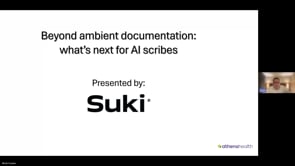 Athena Webinar: Beyond ambient documentation: what’s next for AI scribes