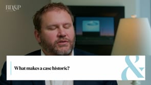 What makes a case historic?