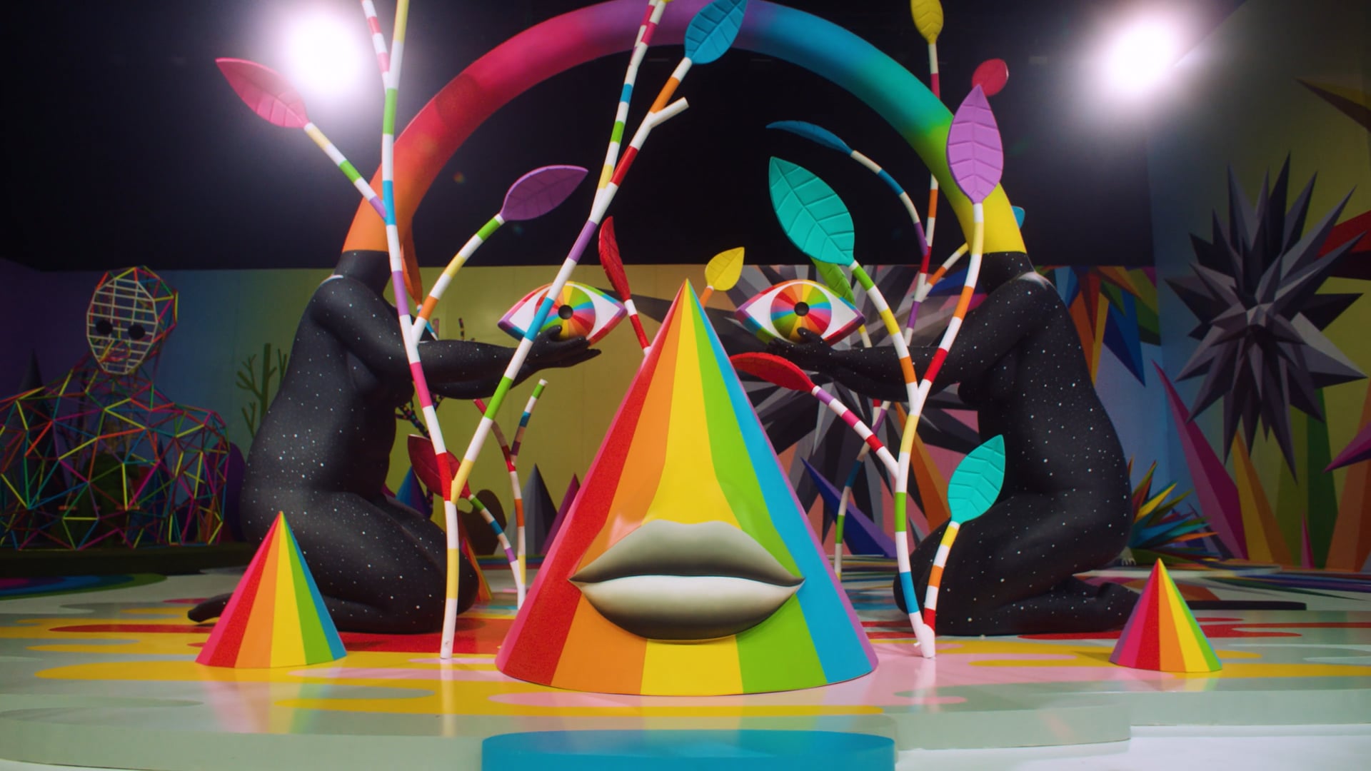 Okuda Metamorfosis 2023. Fronton México.