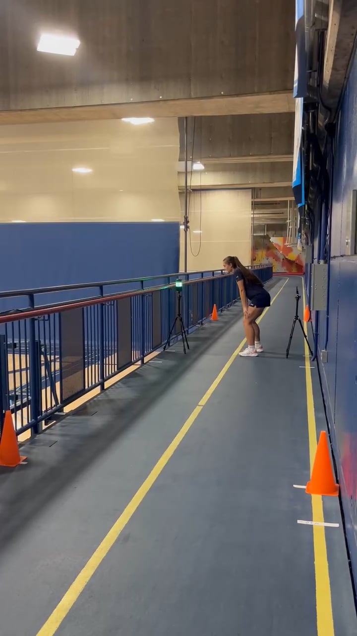 Watch PurpleShift athlete's 5-10-5 Agility: 5 seconds