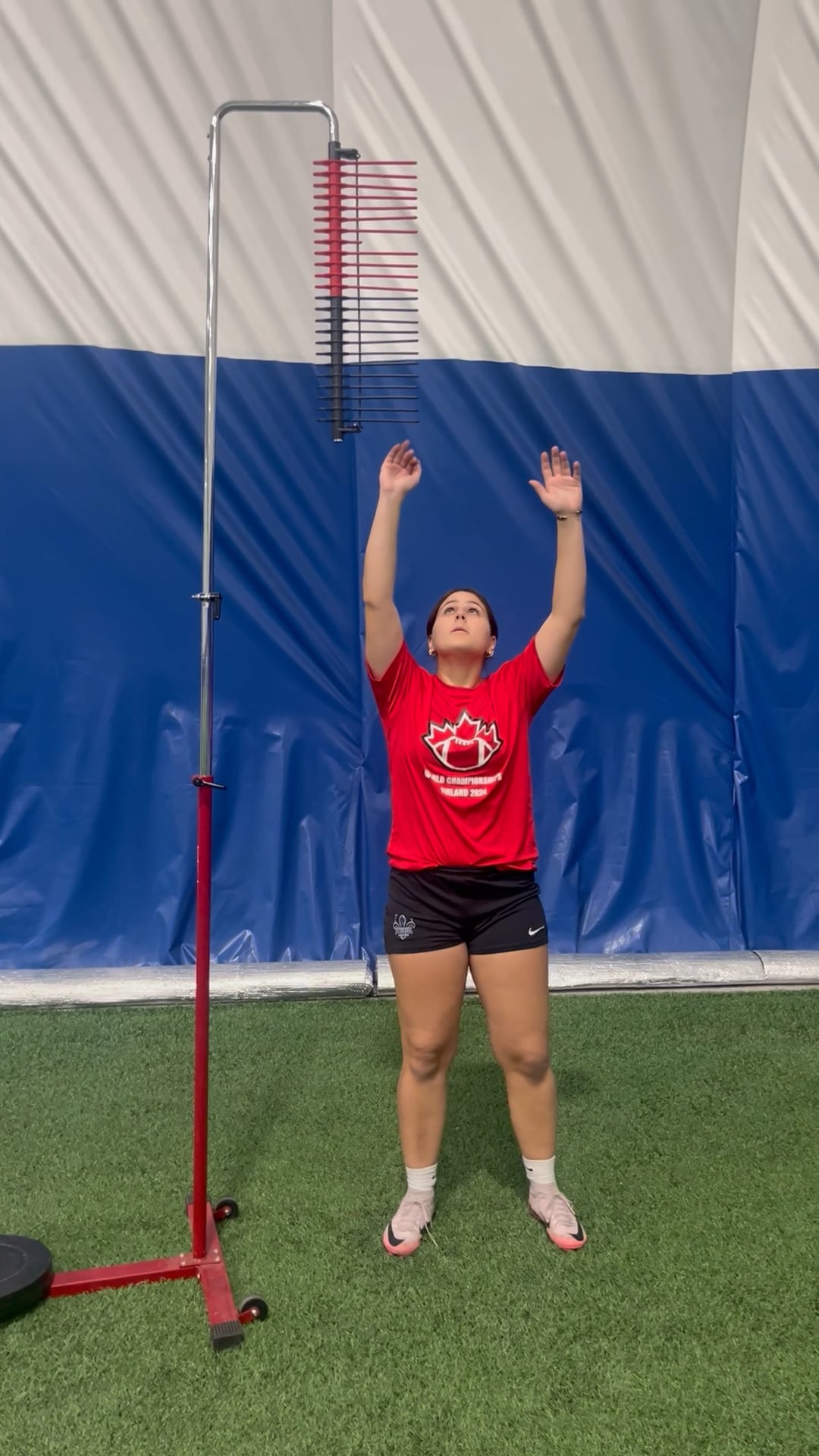 Watch PurpleShift athlete's Vertical Jump: 18.28 inches
