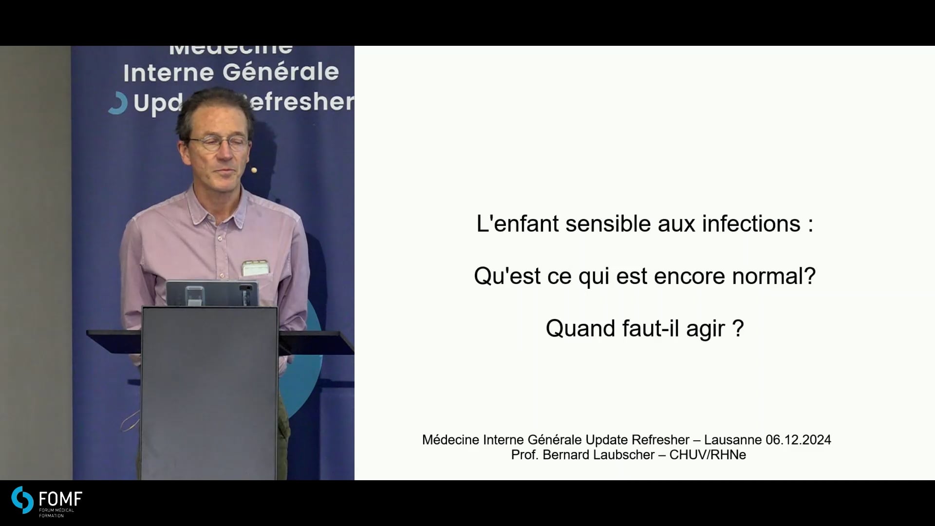 L’enfant sensible aux infections – Qu’est-ce qui est encore normal ou quand faut-il agir?