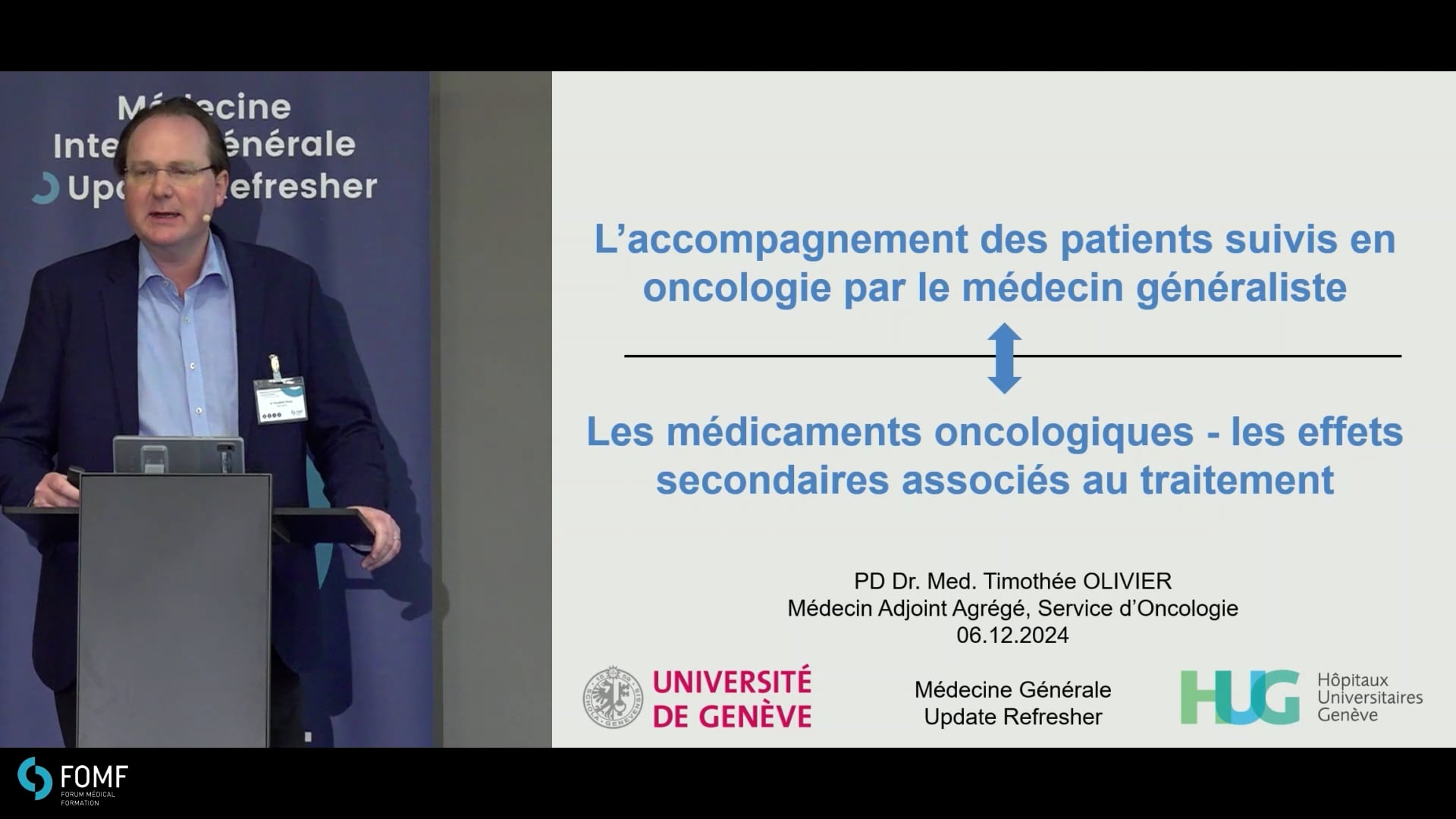 L’accompagnement des patients suivis en oncologie par le médecin généraliste