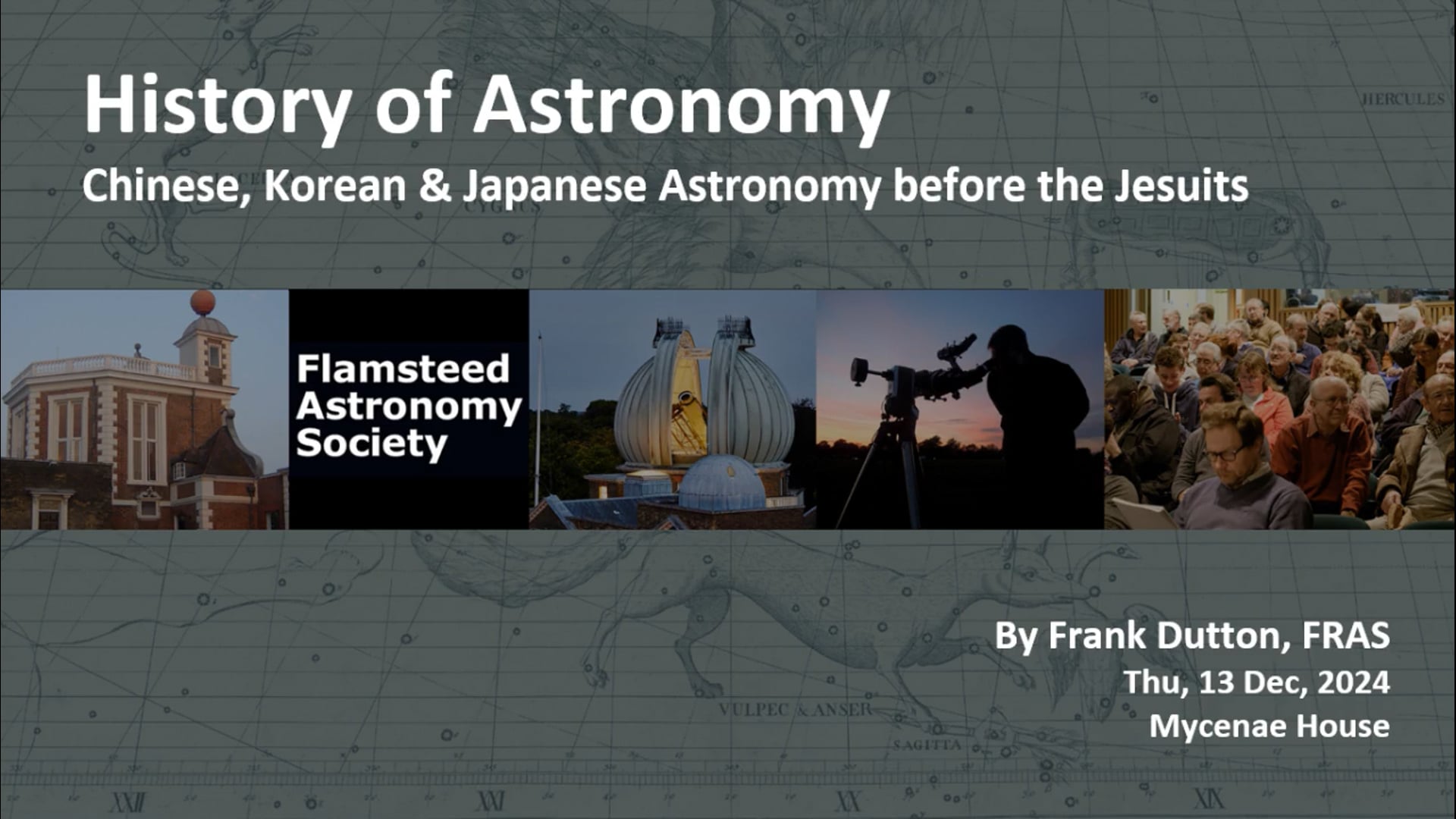 History of Astronomy - Astronomy in China, Korea & Japan prior to the Jesuit missionary arrivals in China and Japan By Frank Dut