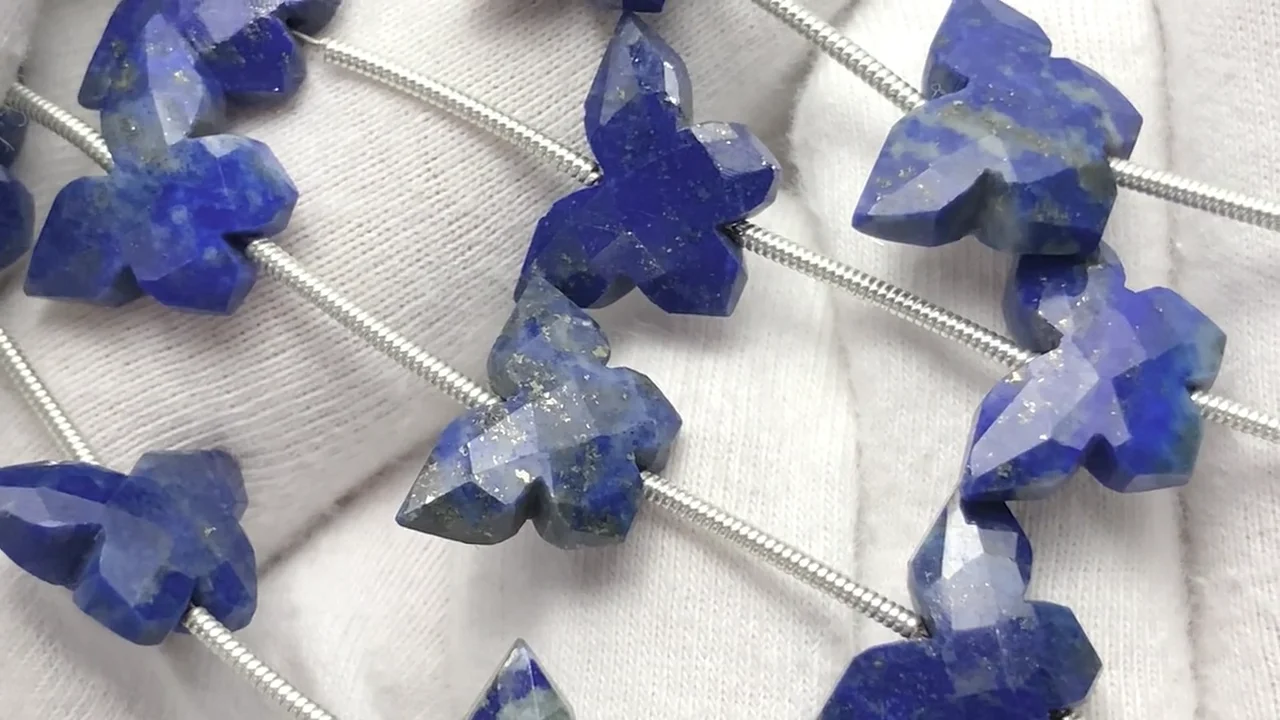 5 ラピスラズリ/バタフライ Blue Topaz, Amethyst, Lab-Created Pink Sapphire & Lab