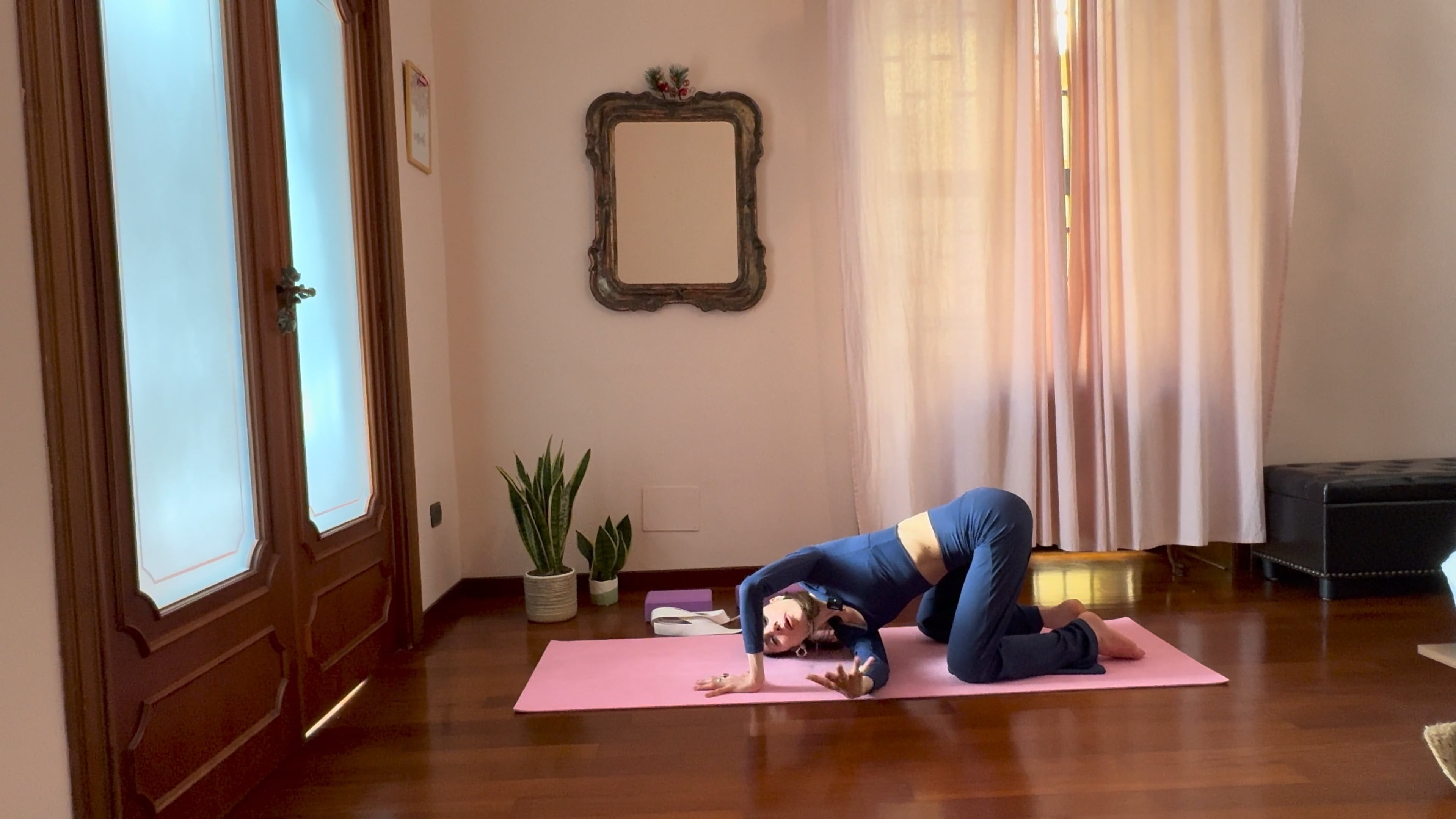 Restorative Yoga Flow: I am Calm & I Let go of anxiety