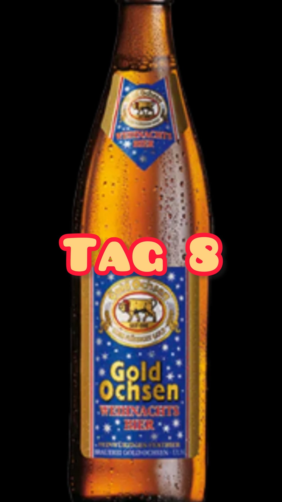 Türchen Nr. 8 Gold Ochsen Weihnachtsbier 