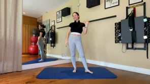 20 minute Intermediate Pilates Mat Class: Arms & Shoulders